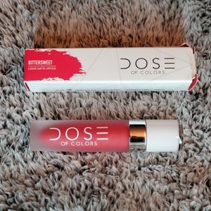 Dose of Colors Liquid Matte Lipstick: Bittersweet